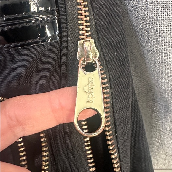 Kipling Black Backpack with Gold Accents - Picture 11 of 13